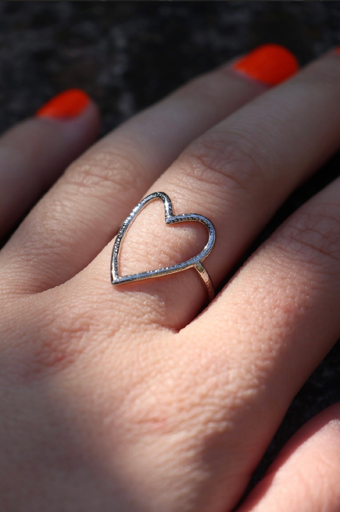 Bague coeur
